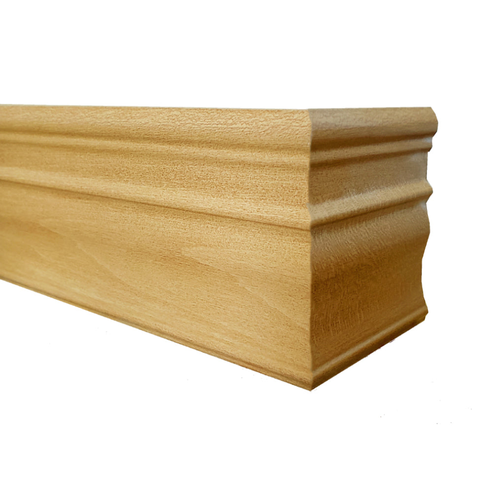 Insert-a-Blind Colonial Valence in Natural Wood