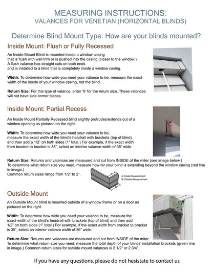 Insert-a-Blind Valence Measuring Instructions