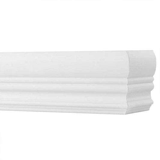 Insert-a-Blind Colonial Valence in White Finish